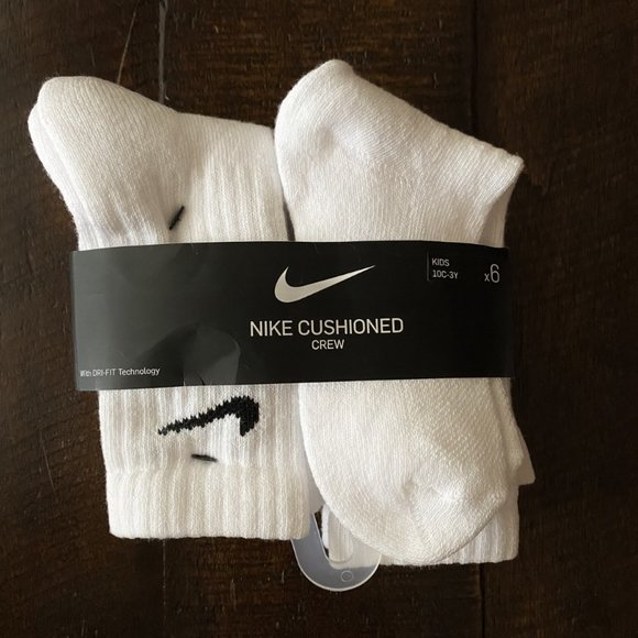 Nike Other - Kids Nike cushioned crew with DRI-FIT Technology